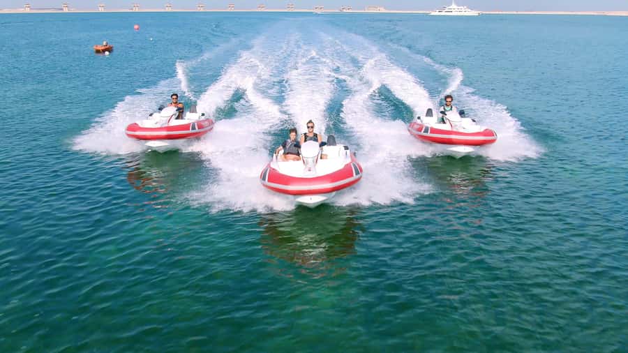 Dubai: Private Self-Drive SeaKart Jet Ski Boat Tour - Atlantis and The Royal Atlantis from the water