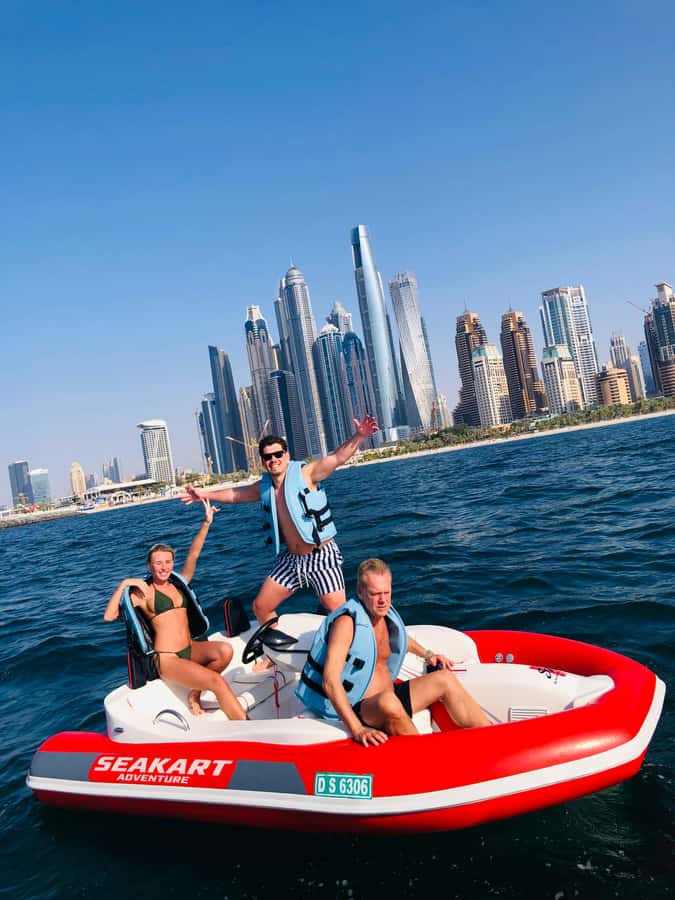 Dubai: Private Self-Drive SeaKart Jet Ski Boat Tour - What the $149 group price really buys