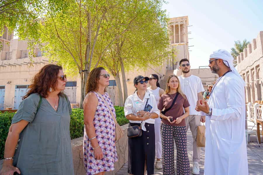 Dubai Private Top Attractions, Premium Vehicle & Street Food - Bluewaters Island and Palm Jumeirah
