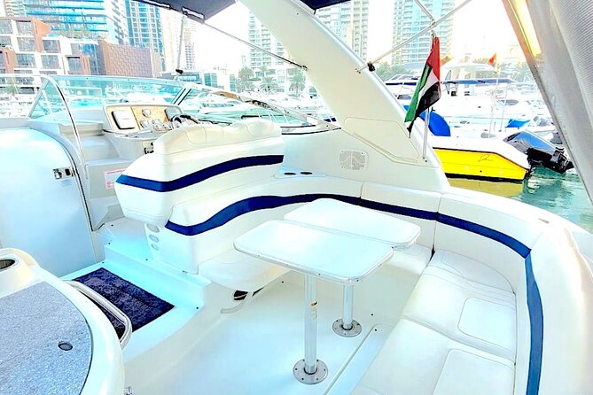 Dubai: Private Yacht Cruise on a 34 Ft Yacht - Service from the captain and crew