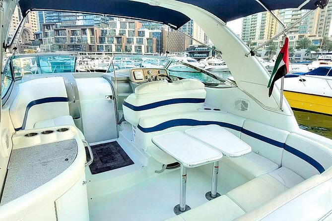 Dubai: Private Yacht Cruise on a 34 Ft Yacht - What to bring for the two-hour cruise