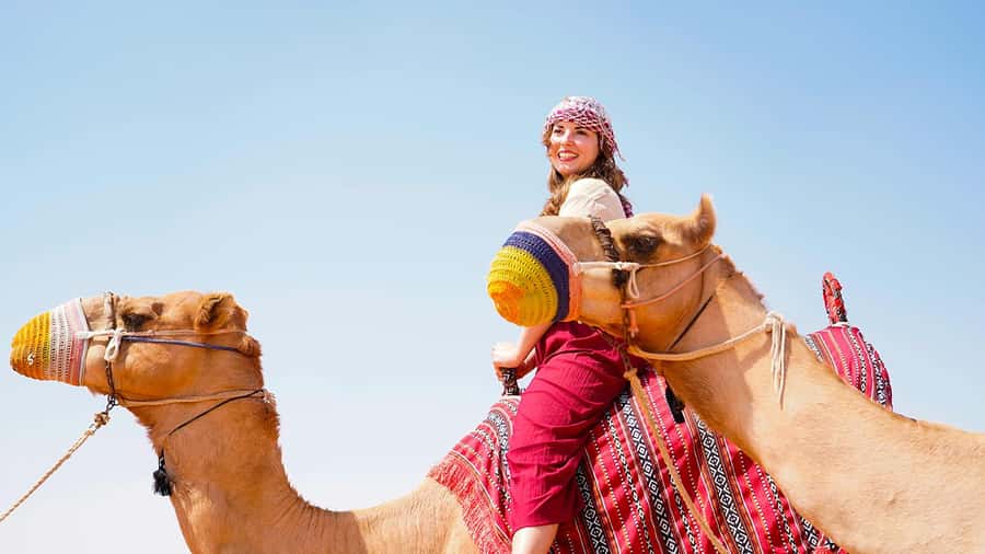 Dubai: Quad & ATV Bike, Red Dune Desert and Safari Adventure - From Dubai hotels to the red dunes