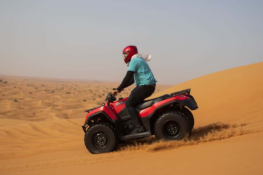 Dubai: Quad & ATV Bike, Red Dune Desert and Safari Adventure - Should you book this quad-bike desert safari?
