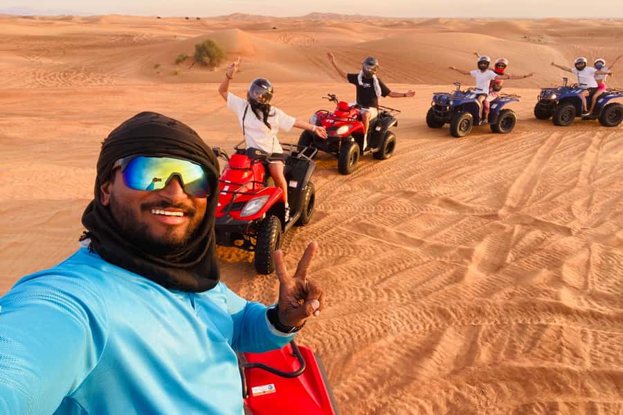 Dubai: Quad Bike Safari, Camels & Al Khayma Camp BBQ Dinner - Key points before you book