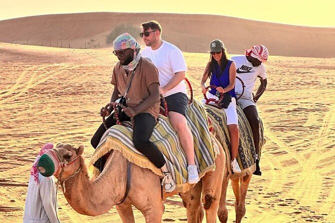 Dubai Red Desert Safari sharing basis with Camel, Shows & Dinner - Dune Bashing on Dubai’s Red Sand