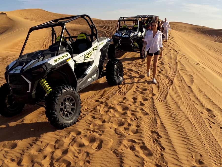 Dubai: Red Dune Desert, Dune Buggy Ride & BBQ Buffet Dinner - BBQ dinner and live performances