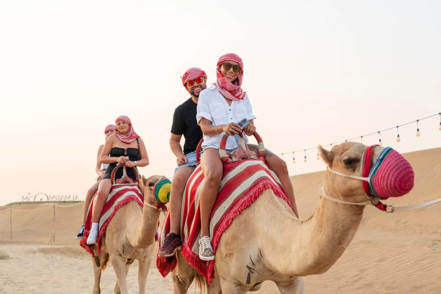 Dubai: Red Dune Desert Safari, Quad Bike, Camels, and BBQ - The red dunes are the reason to go