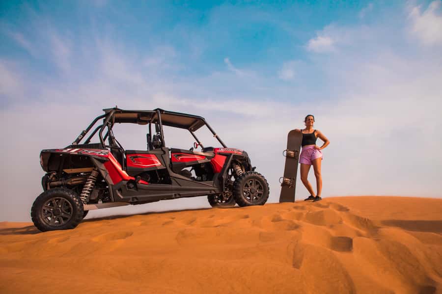 Dubai: Red Dune Desert Safari, Quad Bike, Camels, and BBQ - Drinks, dates, and the seven-hour desert camp