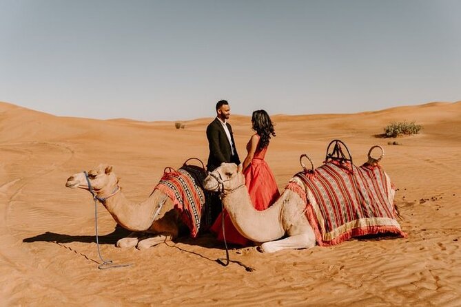 Dubai: Red Dunes Desert Safari, Camel ride, Sandboard, Quad Bike - The guide can shape the whole day