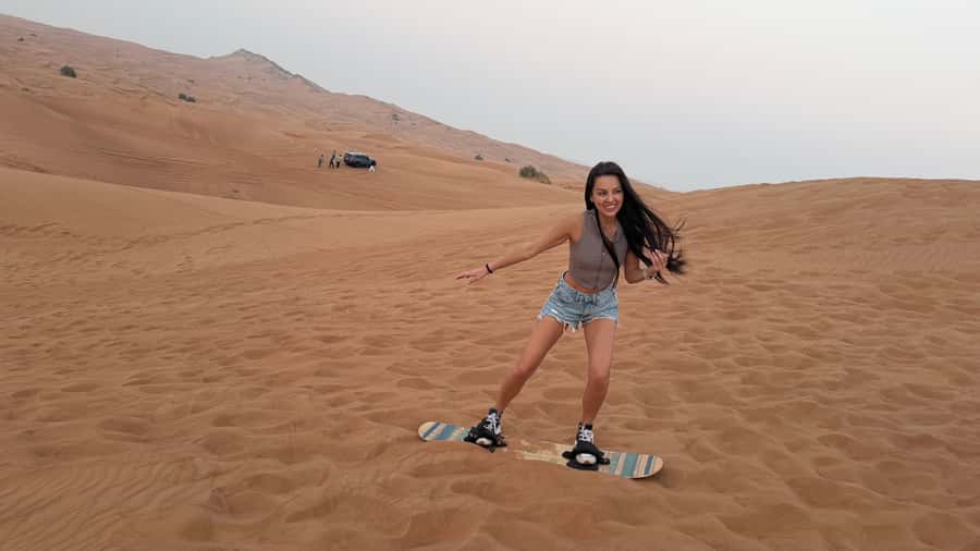 Dubai: Red Dunes Evening Quad Bike, Dune Blast with BBQ - Key points at a glance