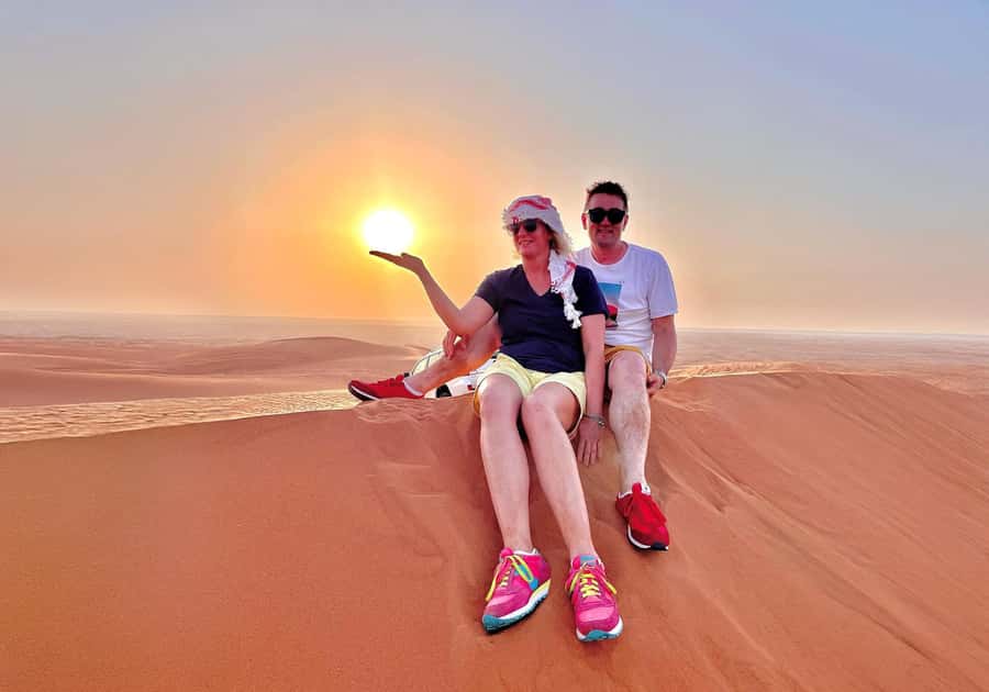 Dubai: Red Dunes Morning Desert Quad, Buggy or 4x4 Ride - Arriving at Al Lahbab’s Tall Orange Dunes
