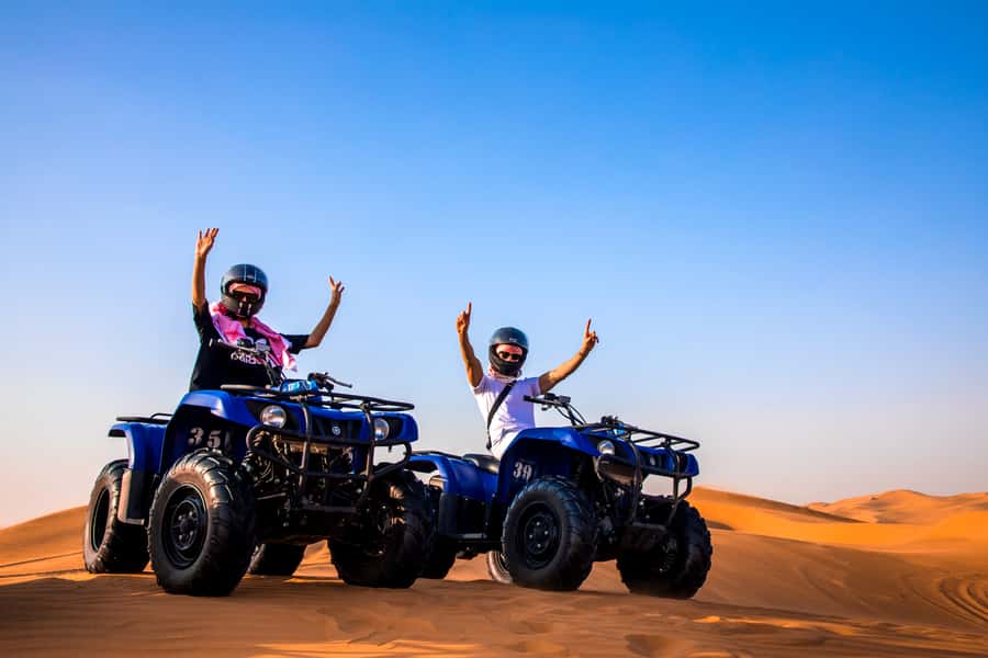 Dubai: Red Dunes Quad Bike, Dune Buggy, Camel & Refreshments - Who should book this desert activity?