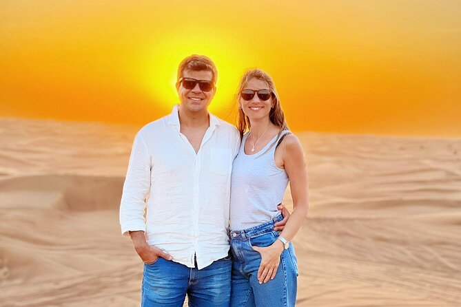 Dubai Red Dunes Safari, ATV, Camel ride, BBQ at Desert Camp - Red-dune driving and the high-dune photo stop