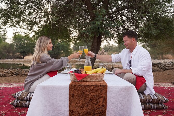 Dubai Red Dunes Safari: Dune Bashing, Camel Ride & Breakfast - Breakfast at the desert campsite