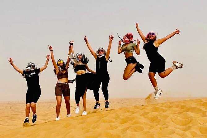Dubai Red Dunes with Sandboarding, Camel Ride, Falcon & VIP Camp - A short camel ride adds the traditional touch