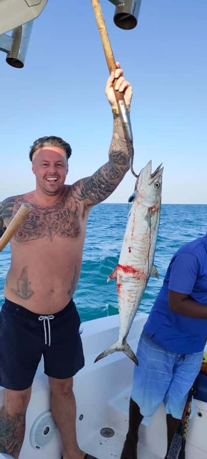 Dubai's BEST Fishing Charter – No Fish, No Pay! - Four hours of fishing, not just a boat ride