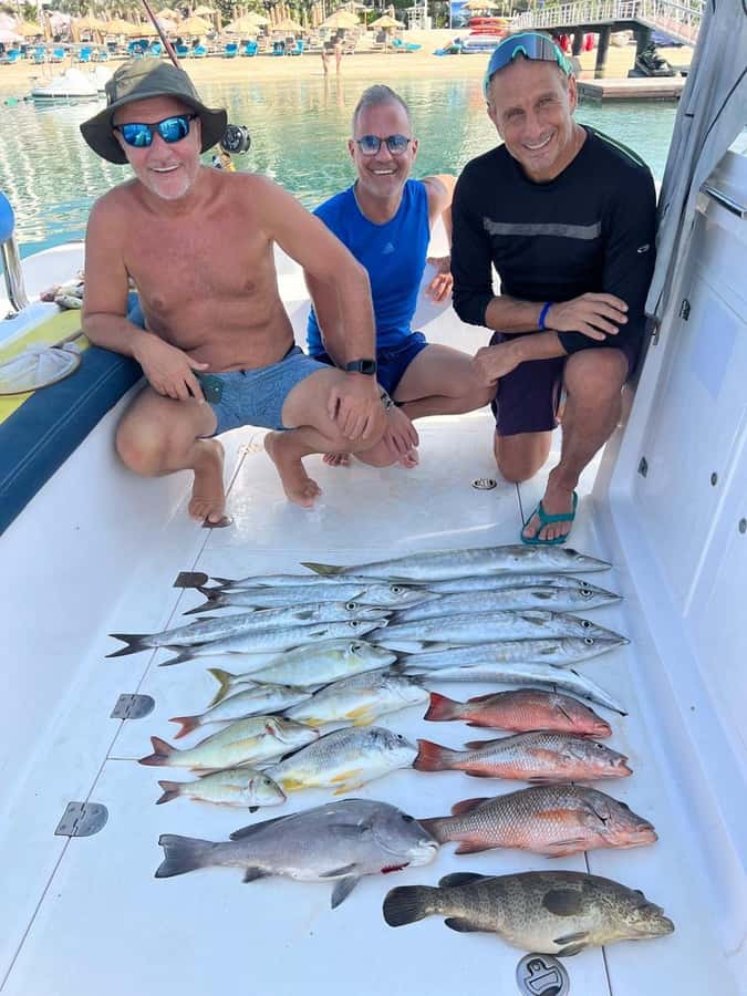 Dubai's BEST Fishing Charter – No Fish, No Pay! - Finding fish with local captain knowledge