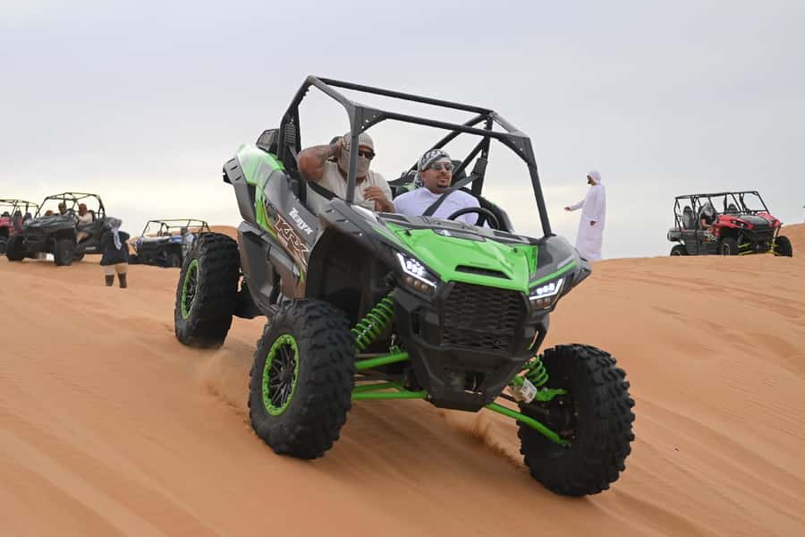 Dubai: Self-Drive Buggy Adventure with Optional BBQ Dinner - Taking the wheel in the Dubai desert