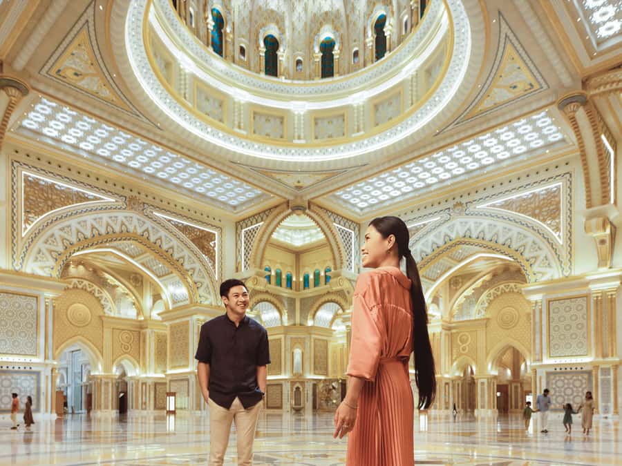 Dubai: Sheikh Zayed Mosque & Qasr Al Watan Tour with Pickup - Is $57 good value?