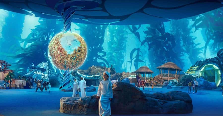 Dubai: Sheikh Zayed Mosque & SeaWorld Entry w/ Transfer - Four hours at SeaWorld Abu Dhabi