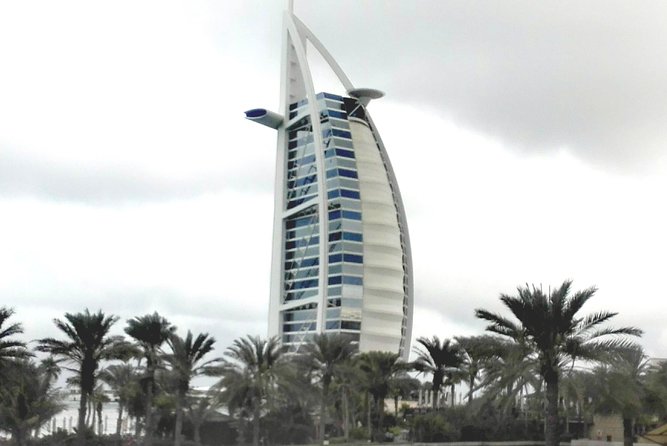 Dubai Sightseeing Day tour - Palm Jumeirah and the view toward Atlantis