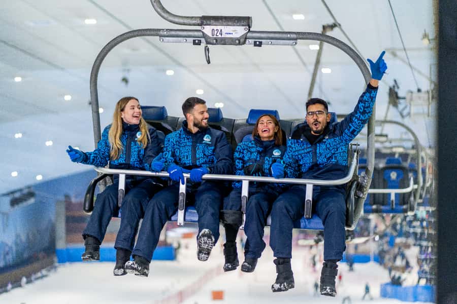 Dubai: Ski Dubai Snow Plus Pass - The Snow Park rides: simple fun with repeat value