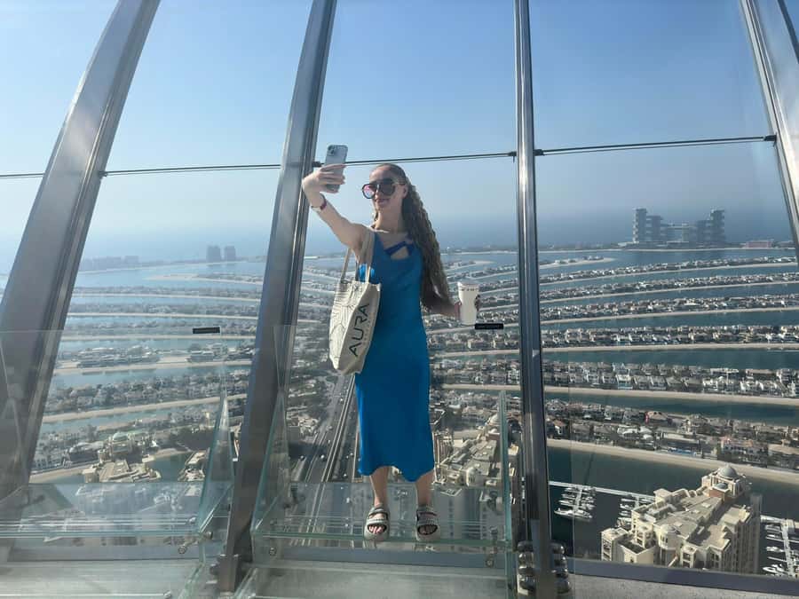 Dubai: Sky Pool and Palm Observatory Access - Starting at Dubai Marina Mall at 9:30 AM
