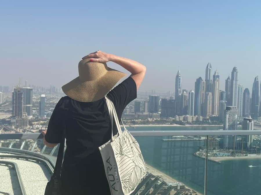 Dubai: Sky Pool and Palm Observatory Access - How the guide shapes the experience