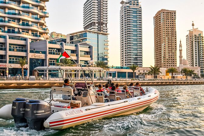 Dubai Speedboat Tour, Marina, Atlantis, Palm & Burj Al Arab - Atlantis, The Palm at close range
