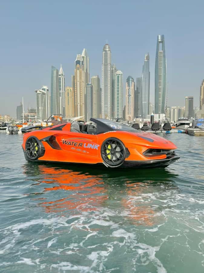 Dubai: Splash & Thrill | 20min Jet Car DXB Harbour - The Dubai Harbour route and waterfront views