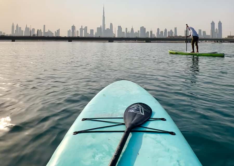 Dubai: Stand-Up Paddle Boarding with Burj Khalifa View - Booking details worth knowing