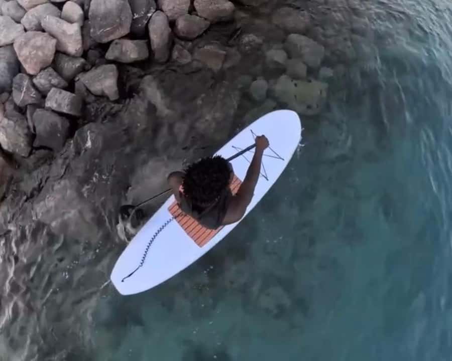 Dubai: Stand-Up Paddle Boarding with Burj Khalifa View - Why the Burj Khalifa looks different from a paddle board