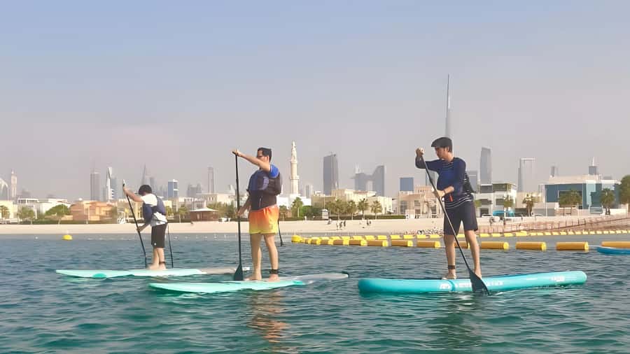 Dubai: Stand-Up Paddle Boarding with Burj Khalifa View - What the strong ratings tell you