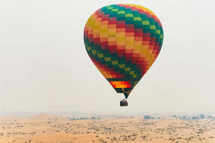 Dubai: Sunrise Balloon Flight with Camel Ride & Breakfast - Leaving Dubai before dawn