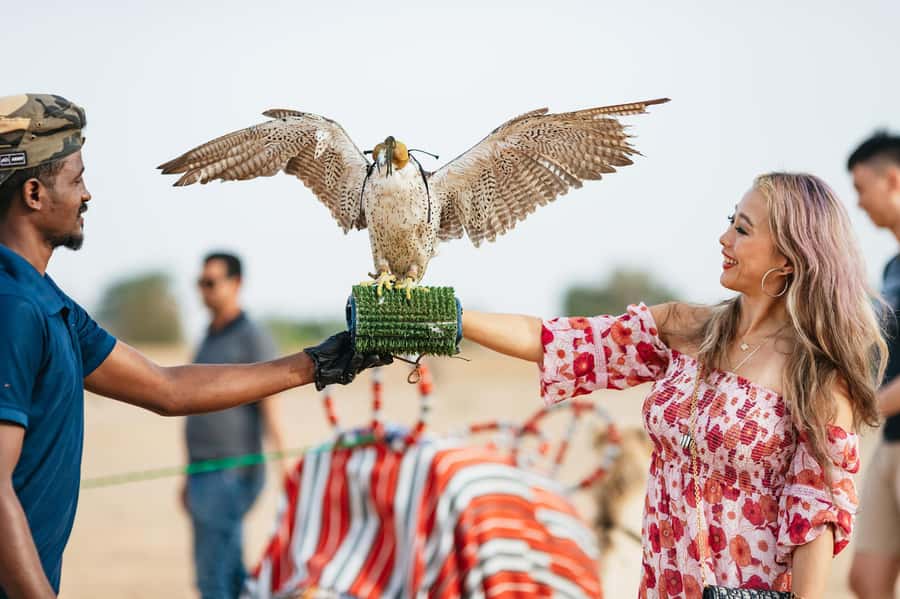 Dubai: Sunrise Balloon Flight with Camel Ride & Breakfast - Sunrise above the Dubai Desert Conservation Reserve