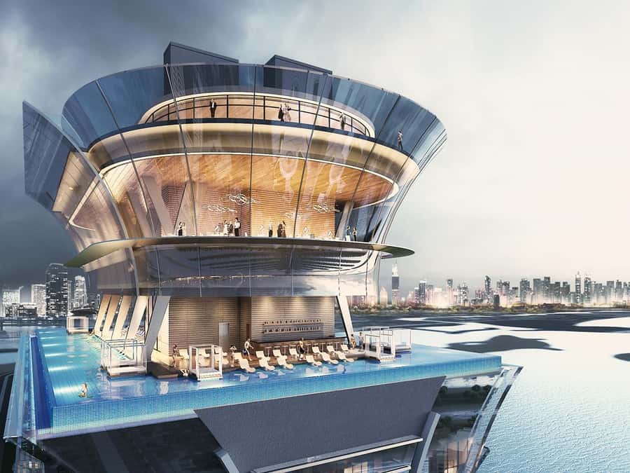 Dubai: The View At The Palm Ticket & 1.5 Afternoon Yacht - The View at the Palm, Dubai from 787 feet