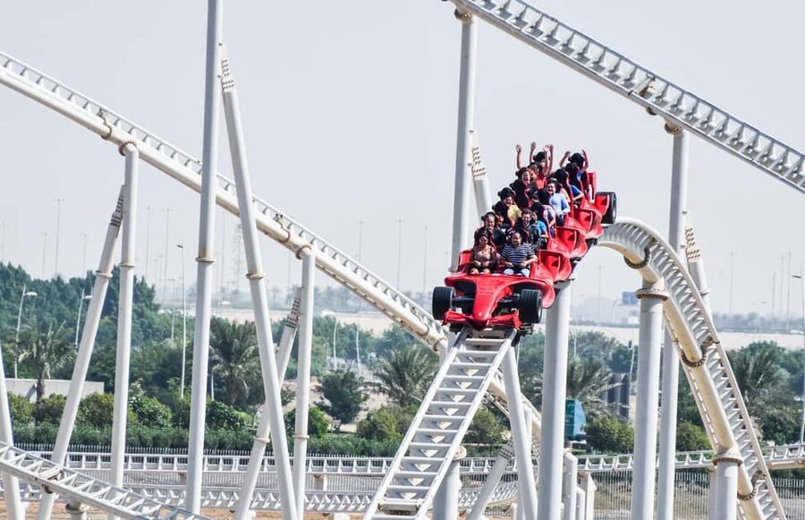 Dubai: Theme Park Entry Ticket & Transfer - Choosing between Ferrari World, Warner Bros, and SeaWorld