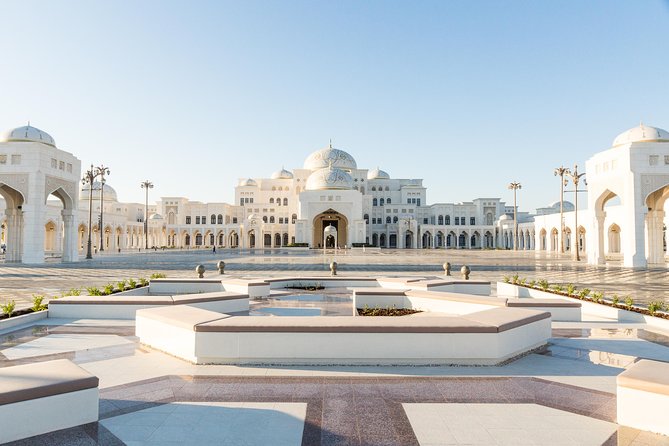 Dubai to Abu Dhabi Day Trip: Grand Mosque, Palace & Etihad Towers - Etihad Towers and the Corniche