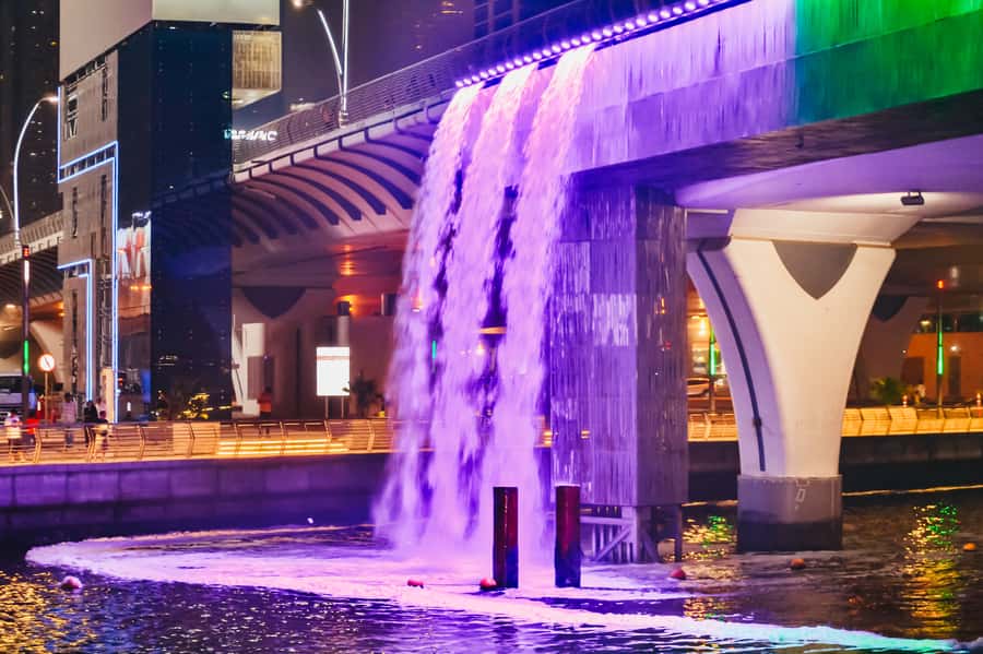 Dubai: Water Canal Cruise and La Perle Show with Dinner - Boarding the dhow and choosing your seat