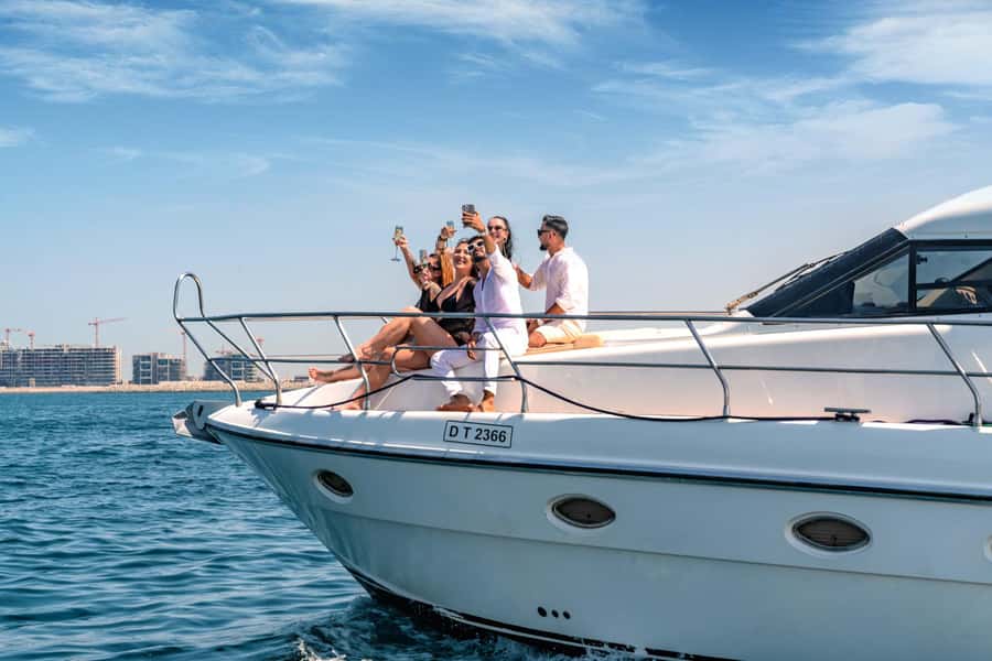 Dubai Yacht Tour - Boat Trip upto 12 guests Private event - Key points to know before booking
