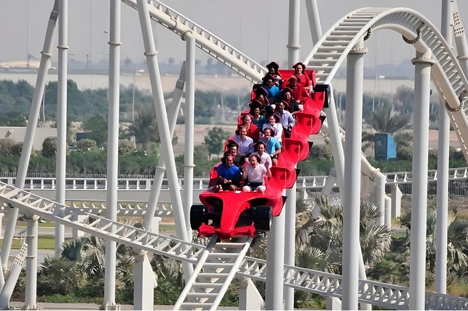 Entrance ticket to Ferrari World Abu Dhabi theme park - Family activities make the ticket easier to justify