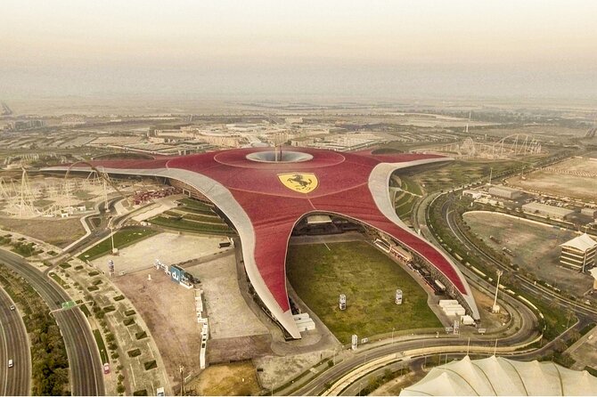 Entrance ticket to Ferrari World Abu Dhabi theme park - What the $110 price includes