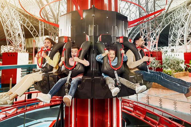 Entrance ticket to Ferrari World Abu Dhabi theme park - Flying Aces changes the pace