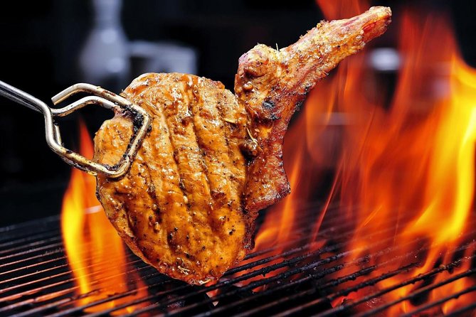 Evening Desert Safari Abu Dhabi with Dinner - BBQ dinner and unlimited soft drinks