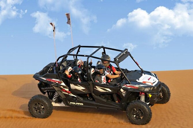 Evening desert safari with camel ride and BBQ dinner - Lahbab’s red dunes and the 30-minute dune ride