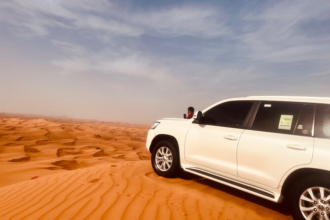 Evening desert safari with camel ride and BBQ dinner - The desert camp before dinner