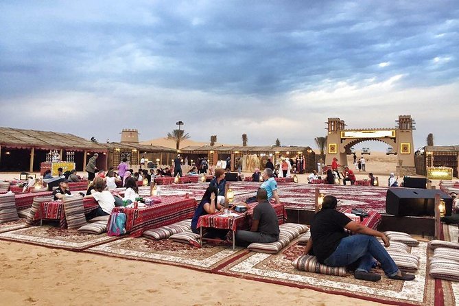 Evening Desert Safari with Quad Bike, Dune Bashing, Entertainments, BBQ Dinner - A Traditional Camp Welcome