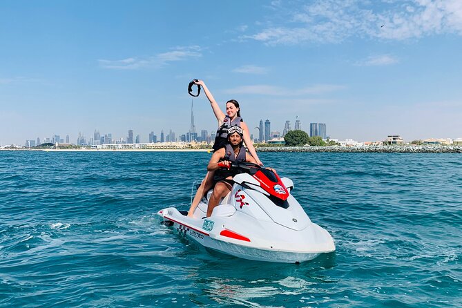 Exclusive 1HR Jet Ski Tour- Burj al Arab & Atlantis - Crossing Palm Jumeirah by jet ski