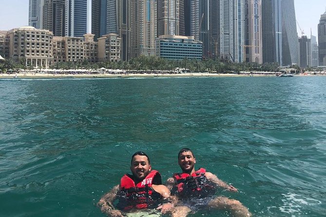 Exclusive 1HR Jet Ski Tour- Burj al Arab & Atlantis - The Burj Al Arab photo stop