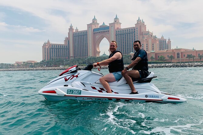 Exclusive 1HR Jet Ski Tour- Burj al Arab & Atlantis - Booking timing, weather, and cancellation